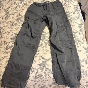 Gray Cargo Pants